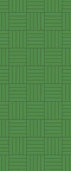 Green Mosaic Tile Acrylic Shower Wall Panel 2440mm x 1220mm (3mm Thick) - CladdTech