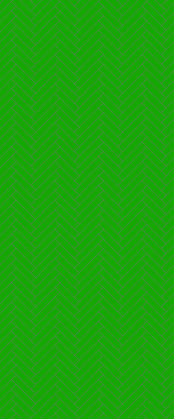 Green Single Herringbone Tile Acrylic Shower Wall Panel 2440mm x 1220mm (3mm Thick) - CladdTech