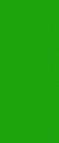 Green Single Herringbone Tile Acrylic Shower Wall Panel 2440mm x 1220mm (3mm Thick) - CladdTech