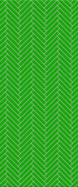 Sample of Green Double Herringbone Tile Acrylic Shower Wall Panel 2440mm x 1220mm