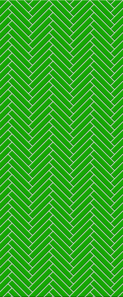 Green Double Herringbone Tile Acrylic Shower Wall Panel 2440mm x 1220mm (3mm Thick)