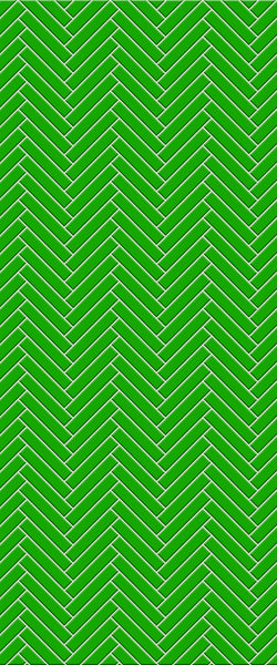 Sample of Green Double Herringbone Tile Acrylic Shower Wall Panel 2440mm x 1220mm