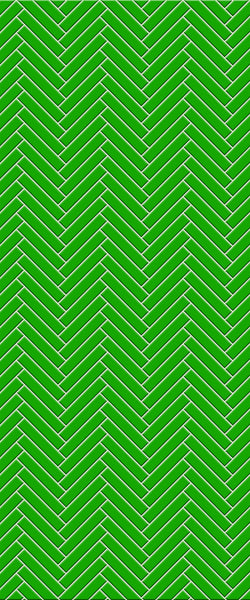 Green Double Herringbone Tile Acrylic Shower Wall Panel 2440mm x 1220mm (3mm Thick)