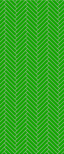 Green Double Herringbone Tile Acrylic Shower Wall Panel 2440mm x 1220mm (3mm Thick)