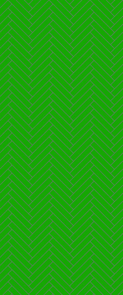 Green Double Herringbone Tile Acrylic Shower Wall Panel 2440mm x 1220mm (3mm Thick)