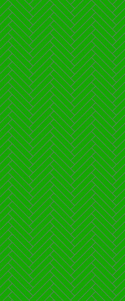 Green Double Herringbone Tile Acrylic Shower Wall Panel 2440mm x 1220mm (3mm Thick)