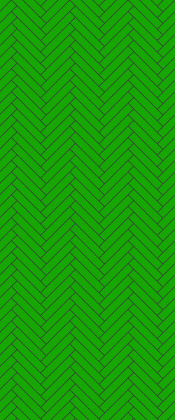 Green Double Herringbone Tile Acrylic Shower Wall Panel 2440mm x 1220mm (3mm Thick)
