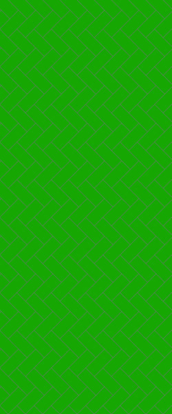 Green Diagonal Herringbone Tile Acrylic Shower Wall Panel 2440mm x 1220mm (3mm Thick) - CladdTech