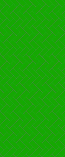 Green Diagonal Herringbone Tile Acrylic Shower Wall Panel 2440mm x 1220mm (3mm Thick) - CladdTech