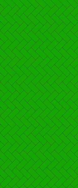 Green Diagonal Herringbone Tile Acrylic Shower Wall Panel 2440mm x 1220mm (3mm Thick) - CladdTech