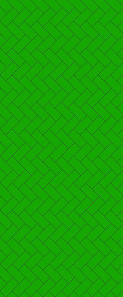 Green Diagonal Herringbone Tile Acrylic Shower Wall Panel 2440mm x 1220mm (3mm Thick) - CladdTech