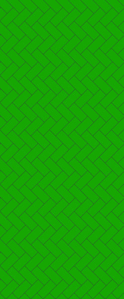 Green Diagonal Herringbone Tile Acrylic Shower Wall Panel 2440mm x 1220mm (3mm Thick) - CladdTech