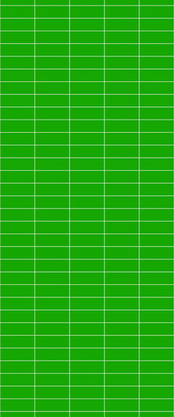 Green Horizontal Block Tile Acrylic Shower Wall Panel 2440mm x 1220mm (3mm Thick) - CladdTech