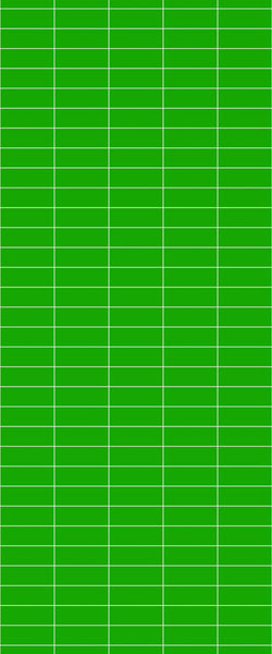 Green Horizontal Block Tile Acrylic Shower Wall Panel 2440mm x 1220mm (3mm Thick) - CladdTech