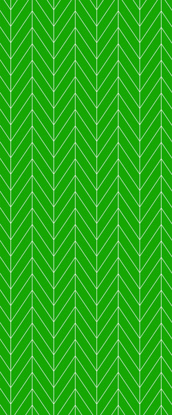 Green Chevron Tile Acrylic Shower Wall Panel 2440mm x 1220mm (3mm Thick) - CladdTech