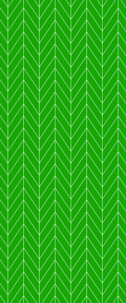 Green Chevron Tile Acrylic Shower Wall Panel 2440mm x 1220mm (3mm Thick) - CladdTech