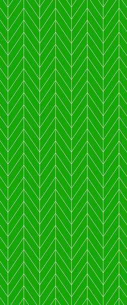 Green Chevron Tile Acrylic Shower Wall Panel 2440mm x 1220mm (3mm Thick) - CladdTech
