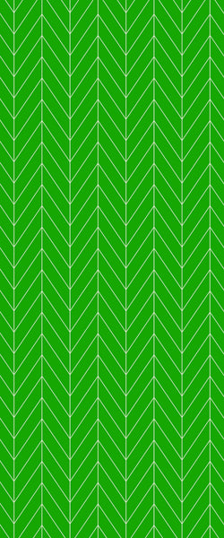 Green Chevron Tile Acrylic Shower Wall Panel 2440mm x 1220mm (3mm Thick) - CladdTech