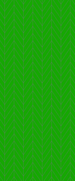 Green Chevron Tile Acrylic Shower Wall Panel 2440mm x 1220mm (3mm Thick) - CladdTech