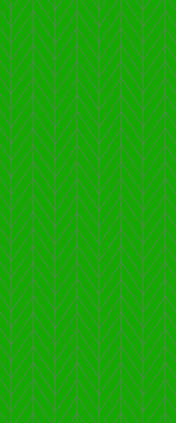 Green Chevron Tile Acrylic Shower Wall Panel 2440mm x 1220mm (3mm Thick) - CladdTech