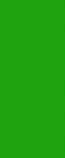 Green Chevron Tile Acrylic Shower Wall Panel 2440mm x 1220mm (3mm Thick) - CladdTech