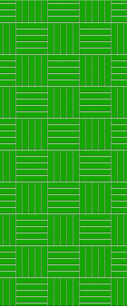 Green Mosaic Tile Acrylic Shower Wall Panel 2440mm x 1220mm (3mm Thick) - CladdTech