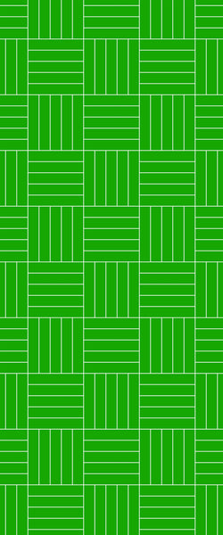 Green Mosaic Tile Acrylic Shower Wall Panel 2440mm x 1220mm (3mm Thick) - CladdTech