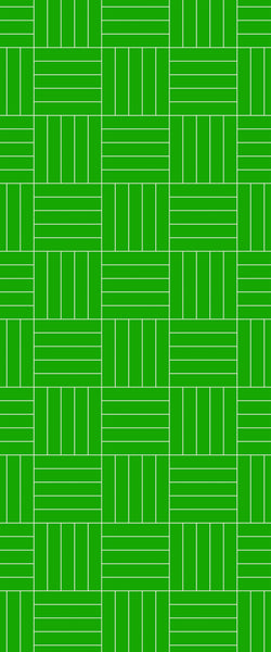 Green Mosaic Tile Acrylic Shower Wall Panel 2440mm x 1220mm (3mm Thick) - CladdTech