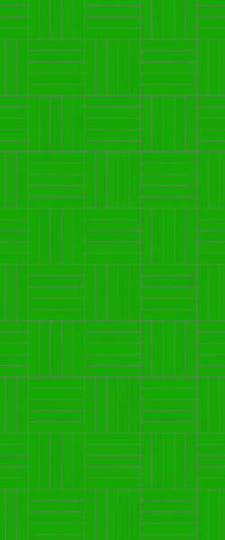 Green Mosaic Tile Acrylic Shower Wall Panel 2440mm x 1220mm (3mm Thick) - CladdTech