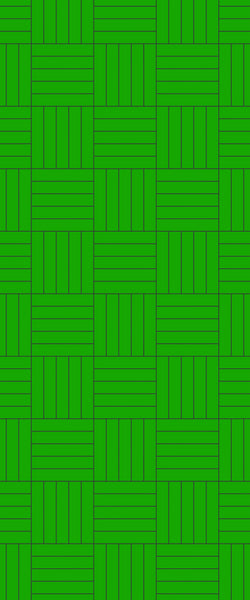 Green Mosaic Tile Acrylic Shower Wall Panel 2440mm x 1220mm (3mm Thick) - CladdTech