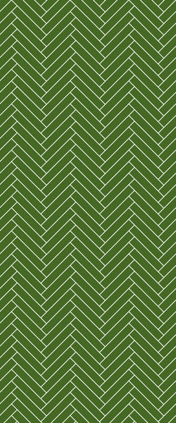Green Double Herringbone Tile Acrylic Shower Wall Panel 2440mm x 1220mm (3mm Thick)