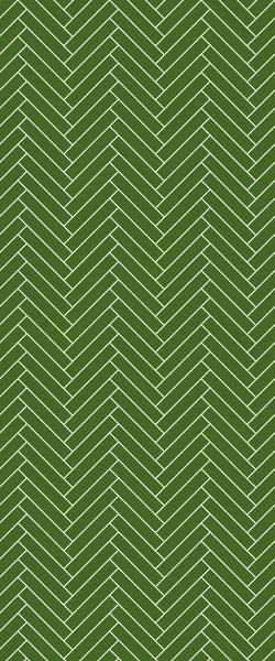 Green Double Herringbone Tile Acrylic Shower Wall Panel 2440mm x 1220mm (3mm Thick)