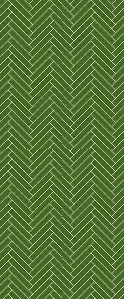 Green Double Herringbone Tile Acrylic Shower Wall Panel 2440mm x 1220mm (3mm Thick)