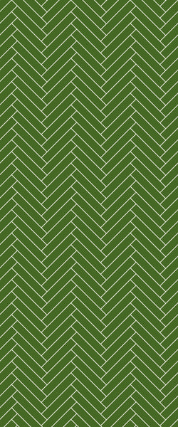 Green Double Herringbone Tile Acrylic Shower Wall Panel 2440mm x 1220mm (3mm Thick)