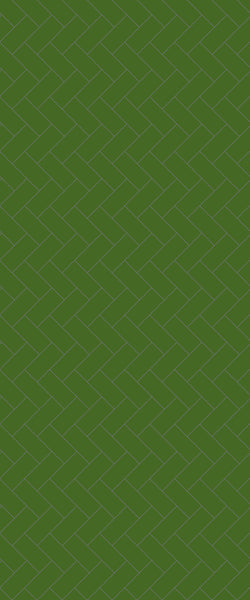 Green Diagonal Herringbone Tile Acrylic Shower Wall Panel 2440mm x 1220mm (3mm Thick) - CladdTech