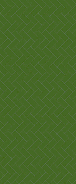 Green Diagonal Herringbone Tile Acrylic Shower Wall Panel 2440mm x 1220mm (3mm Thick) - CladdTech