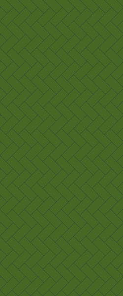 Green Diagonal Herringbone Tile Acrylic Shower Wall Panel 2440mm x 1220mm (3mm Thick) - CladdTech