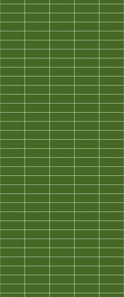 Green Horizontal Block Tile Acrylic Shower Wall Panel 2440mm x 1220mm (3mm Thick) - CladdTech