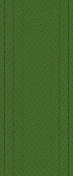 Green Chevron Tile Acrylic Shower Wall Panel 2440mm x 1220mm (3mm Thick) - CladdTech