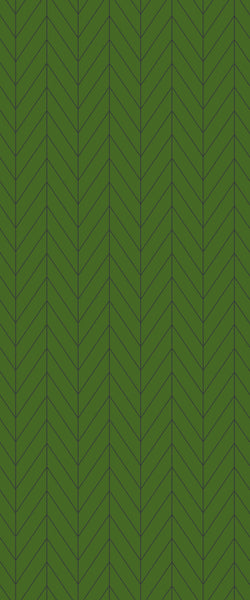 Green Chevron Tile Acrylic Shower Wall Panel 2440mm x 1220mm (3mm Thick) - CladdTech