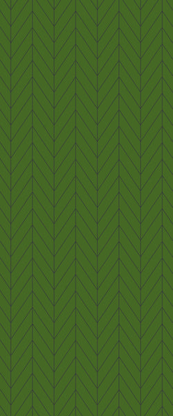 Green Chevron Tile Acrylic Shower Wall Panel 2440mm x 1220mm (3mm Thick) - CladdTech