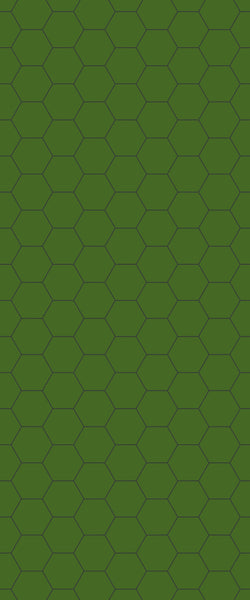 Green Hexagon Tile Acrylic Shower Wall Panel 2440mm x 1220mm (3mm Thick) - CladdTech