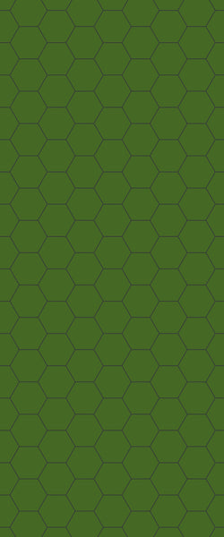 Green Hexagon Tile Acrylic Shower Wall Panel 2440mm x 1220mm (3mm Thick) - CladdTech