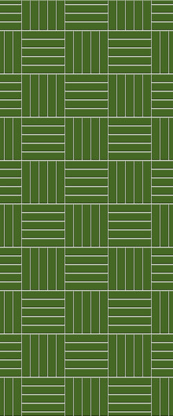 Green Mosaic Tile Acrylic Shower Wall Panel 2440mm x 1220mm (3mm Thick) - CladdTech