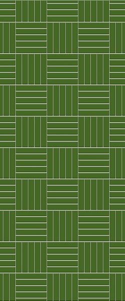 Green Mosaic Tile Acrylic Shower Wall Panel 2440mm x 1220mm (3mm Thick) - CladdTech