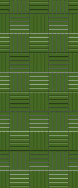 Green Mosaic Tile Acrylic Shower Wall Panel 2440mm x 1220mm (3mm Thick) - CladdTech