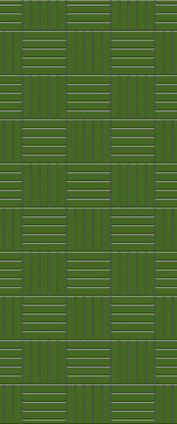 Green Mosaic Tile Acrylic Shower Wall Panel 2440mm x 1220mm (3mm Thick) - CladdTech
