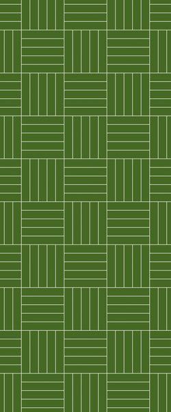Green Mosaic Tile Acrylic Shower Wall Panel 2440mm x 1220mm (3mm Thick) - CladdTech