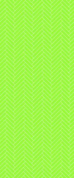 Green Single Herringbone Tile Acrylic Shower Wall Panel 2440mm x 1220mm (3mm Thick) - CladdTech