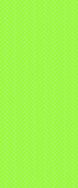 Green Single Herringbone Tile Acrylic Shower Wall Panel 2440mm x 1220mm (3mm Thick) - CladdTech